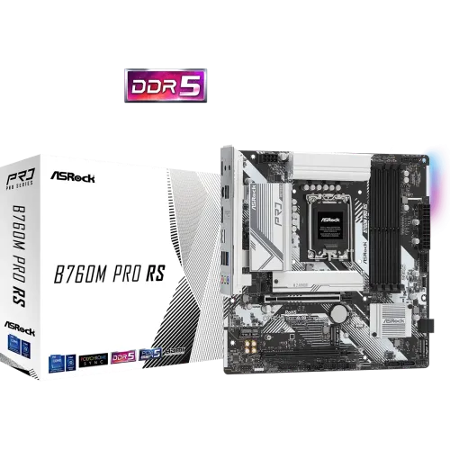ASRock B760M Pro RS DDR5 mATX Motherboard