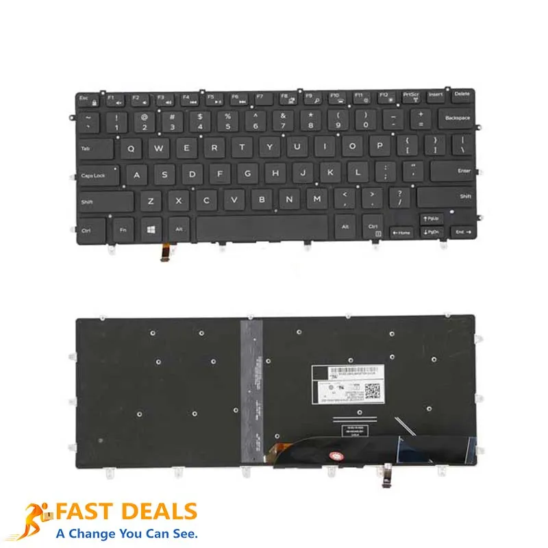 Keyboard For Dell XPS 15 9550 9560 9570 Precision 5510 5520 5530 5540 & Inspiron