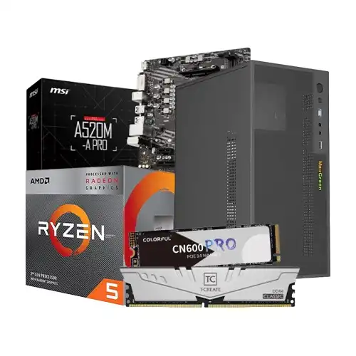 AMD Ryzen 5 3400G Processor Desktop PC